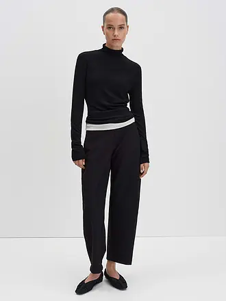 SOMEDAY | Rollkragenpullover KIROSIE SOFT | schwarz